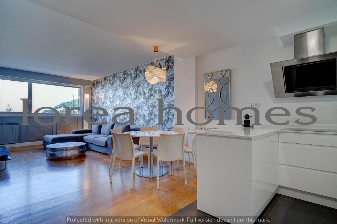 La Madame On La Concha Beach, Seaview Apartment 산세바스티안 외부 사진