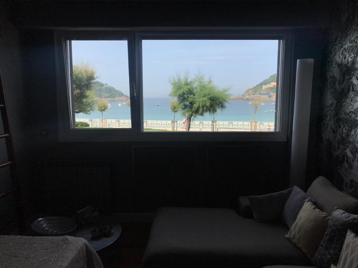 La Madame On La Concha Beach, Seaview Apartment 산세바스티안 외부 사진