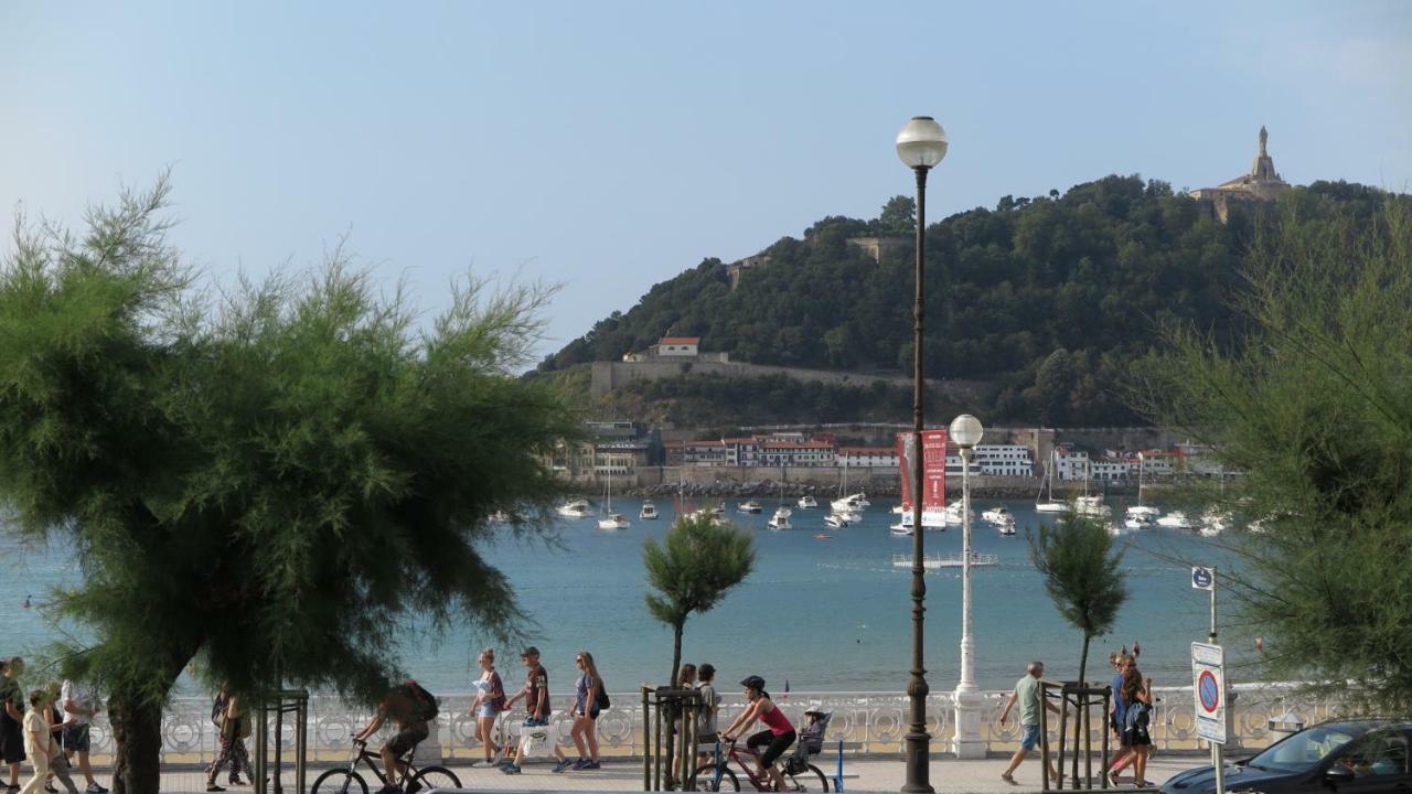 La Madame On La Concha Beach, Seaview Apartment 산세바스티안 외부 사진