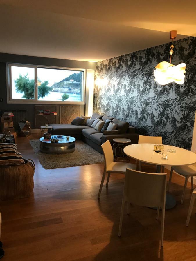 La Madame On La Concha Beach, Seaview Apartment 산세바스티안 외부 사진