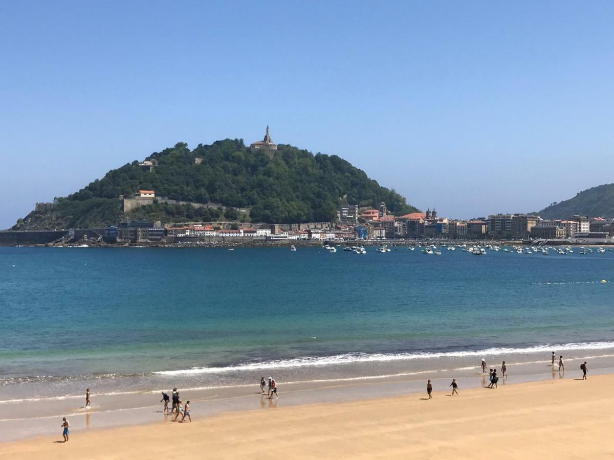 La Madame On La Concha Beach, Seaview Apartment 산세바스티안 외부 사진